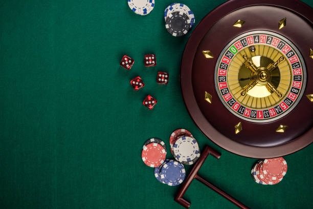 Roulette wheel and betting layout on polo188 login